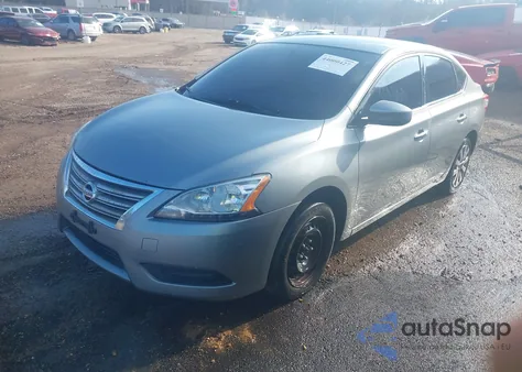 2014 Nissan Sentra Sv из США, поврежденный, VIN 3N1AB7AP4EL613450